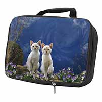 Fantasy Panther Watch on Kittens Black Insulated School Lunch Box/Picnic Bag