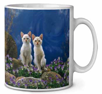 Fantasy Panther Watch on Kittens Ceramic Coffee Mug/Tea Cup