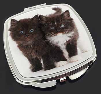Black and White Kittens Make-Up Compact Mirror
