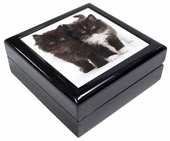 Black and White Kittens Keepsake/Jewellery Box