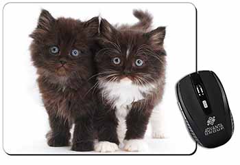 Black and White Kittens Computer Mouse Mat