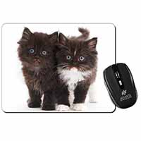Black and White Kittens Computer Mouse Mat