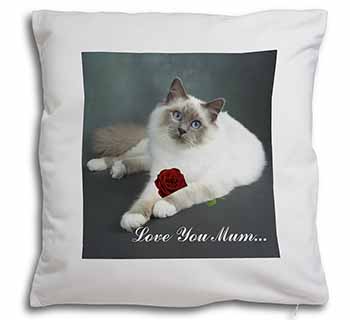 Birman Cat+Rose 