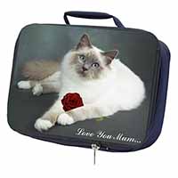 Birman Cat+Rose 