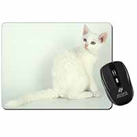 White American Wire Hair Cat Computer Mouse Mat