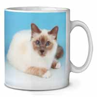 Pretty Birman Cat Ceramic 10oz Coffee Mug/Tea Cup