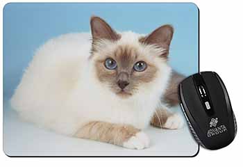 Pretty Birman Cat Computer Mouse Mat