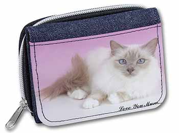 Lilac Birman Cat 