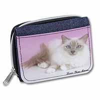 Lilac Birman Cat 