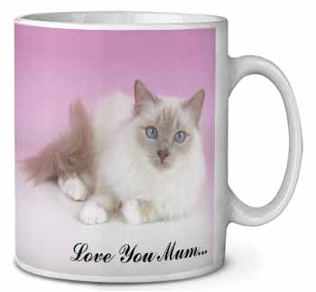 Lilac Birman Cat 