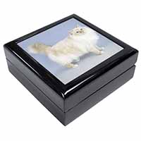 Red Birman Cat Keepsake/Jewellery Box