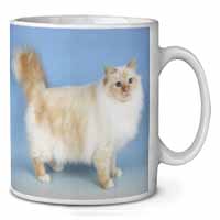 Red Birman Cat Ceramic 10oz Coffee Mug/Tea Cup