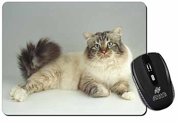 Tabby Birman Cat Computer Mouse Mat