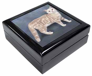 British Shorthair Ginger Cat Keepsake/Jewellery Box