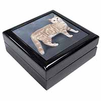British Shorthair Ginger Cat Keepsake/Jewellery Box
