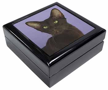 Chocolate Havana Cat Keepsake/Jewellery Box