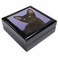 Chocolate Havana Cat Keepsake/Jewellery Box