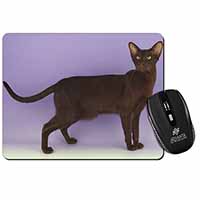 Chocolate Havana Cat Computer Mouse Mat