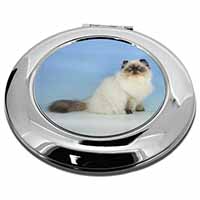 Himalayan Cat Make-Up Round Compact Mirror