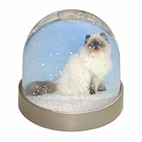 Himalayan Cat Snow Globe Photo Waterball