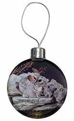 South American Chinchillas Christmas Bauble