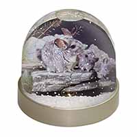 South American Chinchillas Snow Globe Photo Waterball