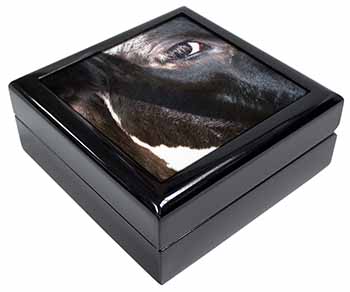 Pretty Fresian Cow Face Keepsake/Jewellery Box