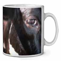 Pretty Fresian Cow Face Ceramic 10oz Coffee Mug/Tea Cup