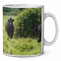 Cute Black Bull Ceramic 10oz Coffee Mug/Tea Cup