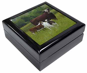 Cow with Calf Keepsake/Jewellery Box