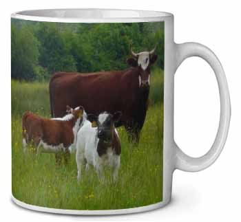 Cow with Calf Ceramic 10oz Coffee Mug/Tea Cup