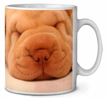 Cute Shar-Pei Puppy Dog Ceramic 10oz Coffee Mug/Tea Cup