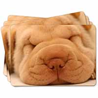 Cute Shar-Pei Puppy Dog Picture Placemats in Gift Box