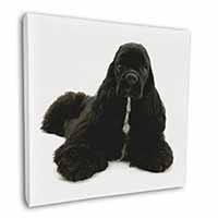 American Cocker Spaniel Dog Square Canvas 12"x12" Wall Art Picture Print