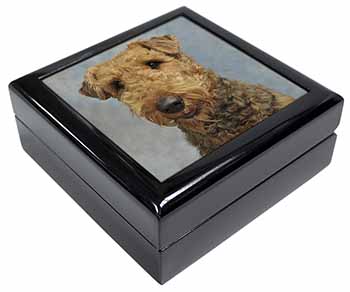 Airedale Terrier Dog Keepsake/Jewellery Box