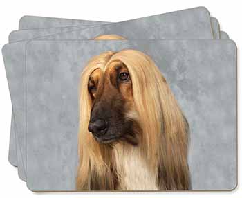 Afghan Hound Dog Picture Placemats in Gift Box