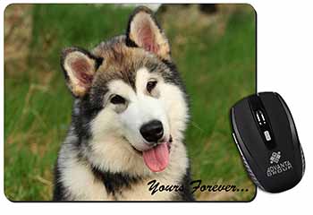 Alaskan Malamute "Yours Forever..." Computer Mouse Mat