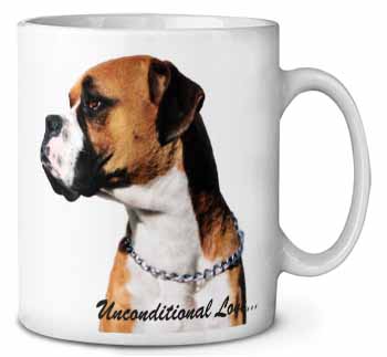 Boxer Dog With Love Ceramic 10oz Coffee Mug/Tea Cup