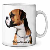 Boxer Dog With Love Ceramic 10oz Coffee Mug/Tea Cup Printed Full Colour - Advanta Group®