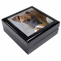 Red Boxer Dog Keepsake/Jewellery Box