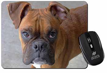 Red Boxer Dog Computer Mouse Mat