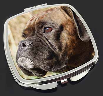 Brindle Boxer Dog Make-Up Compact Mirror