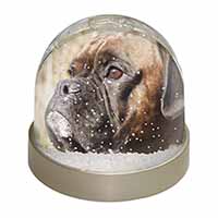 Brindle Boxer Dog Snow Globe Photo Waterball