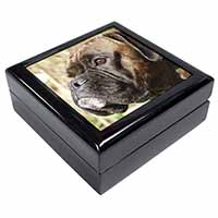 Brindle Boxer Dog Keepsake/Jewellery Box