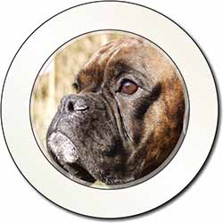 Brindle Boxer Dog Car or Van Permit Holder/Tax Disc Holder