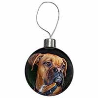 Boxer Dog Christmas Bauble