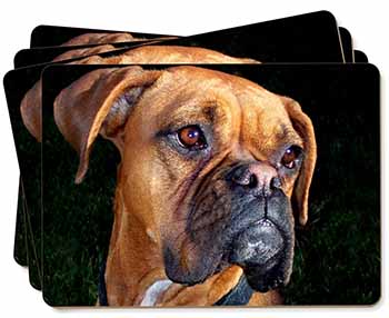 Boxer Dog Picture Placemats in Gift Box