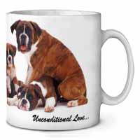 Boxer Dog-Love Ceramic 10oz Coffee Mug/Tea Cup