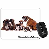 Boxer Dog-Love Computer Mouse Mat