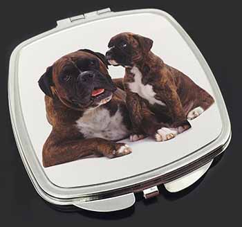 Boxer Dog Puppy Make-Up Compact Mirror